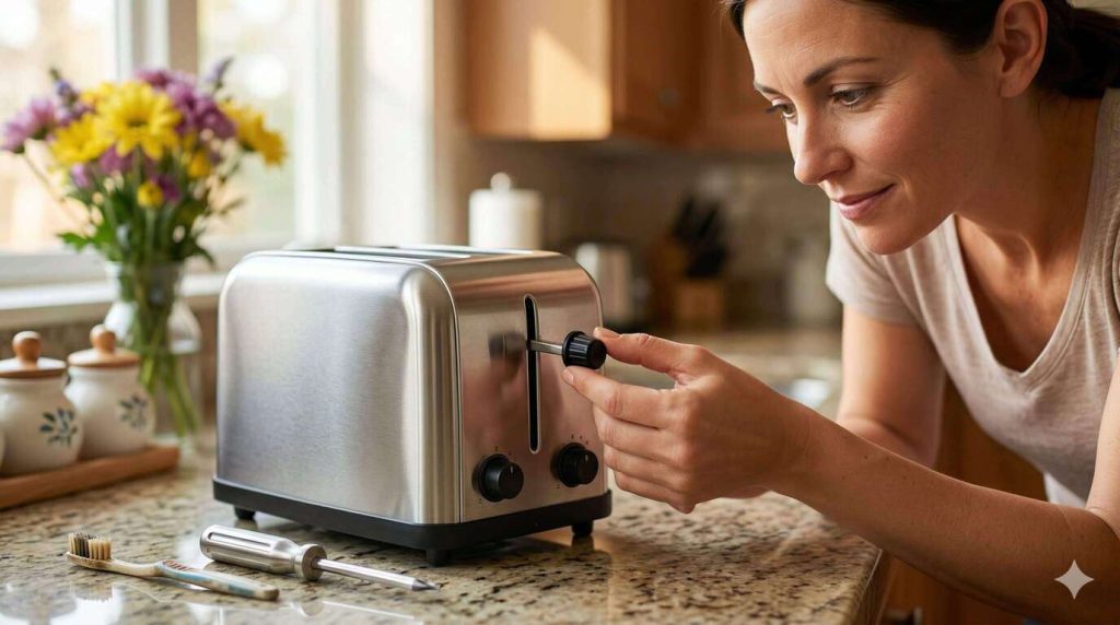 How to Fix a Broken Toaster Lever when Something Snaps