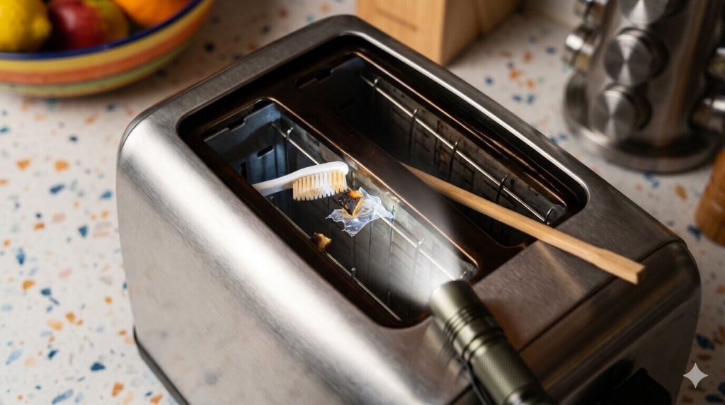 Inspect Inside the Toaster